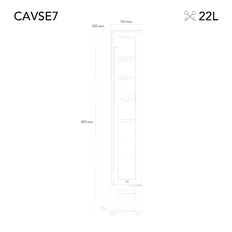 Cave à Vin 7 Bouteilles-Les Petits Champs